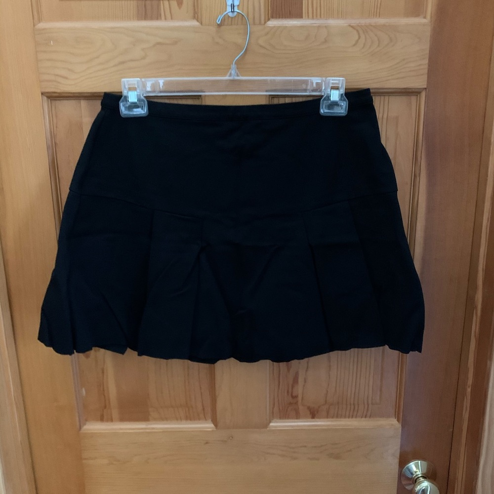 Black Pleated Vera Wang Skirt